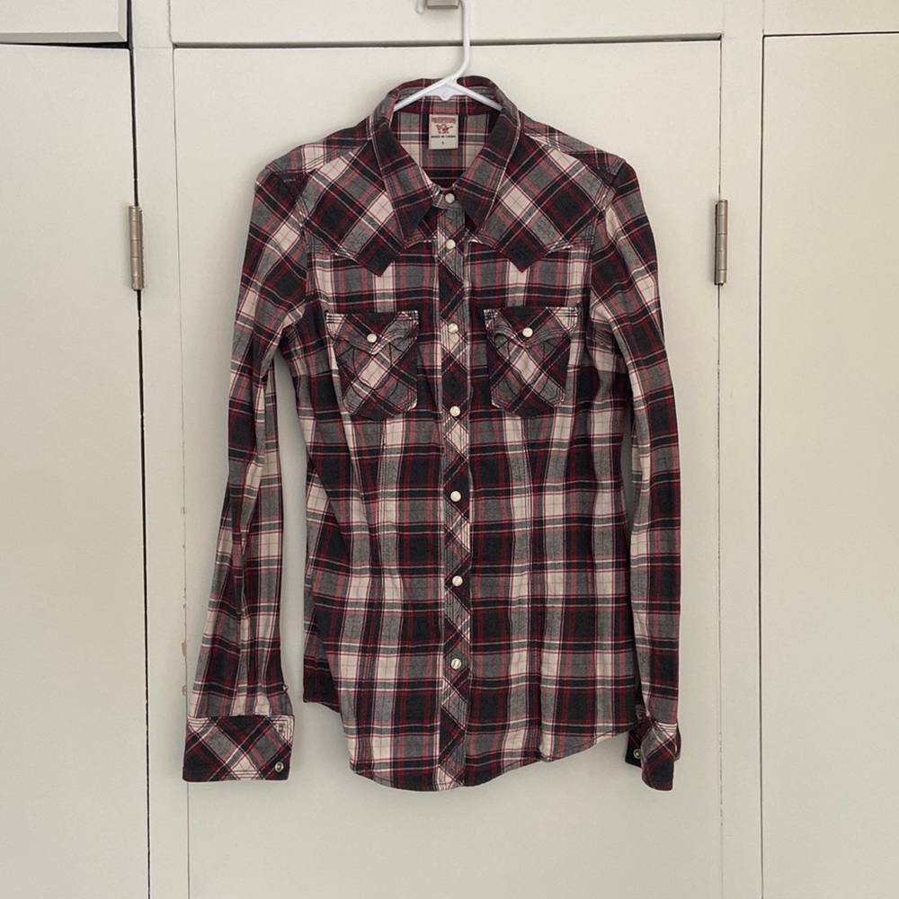 True religion women’s flannel